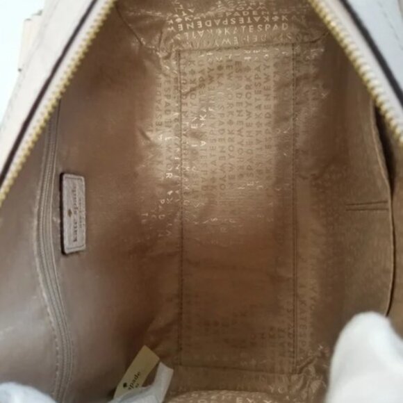 NWT Kate Spade Perri Lane Bubbles Perforated Pebbled Leather Crossbody Satchel - Picture 7 of 10